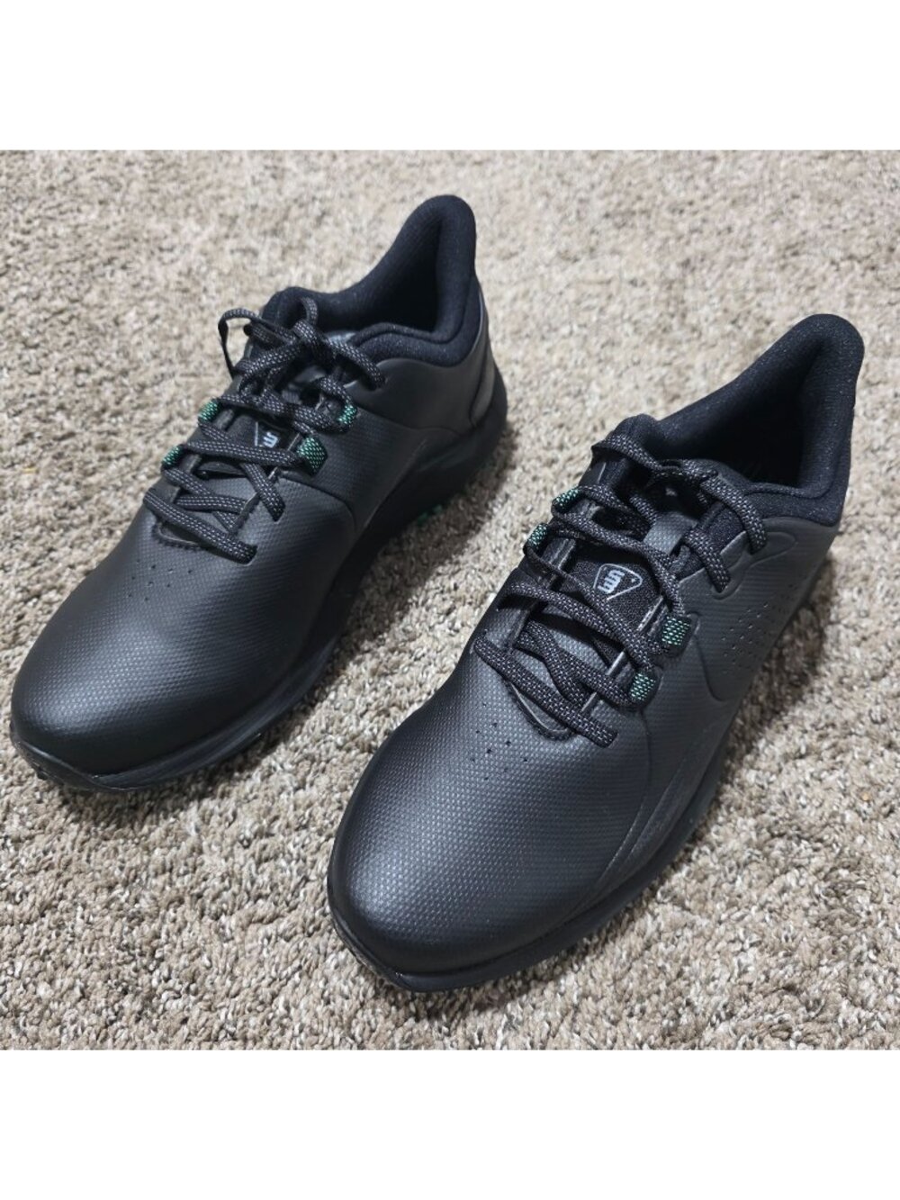 Under Armour Drive Pro Wide Golf Shoes Men's 7 Black 3026919-001 Spiked